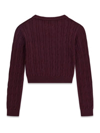 Camisola Bordeaux para Menina - GUESS