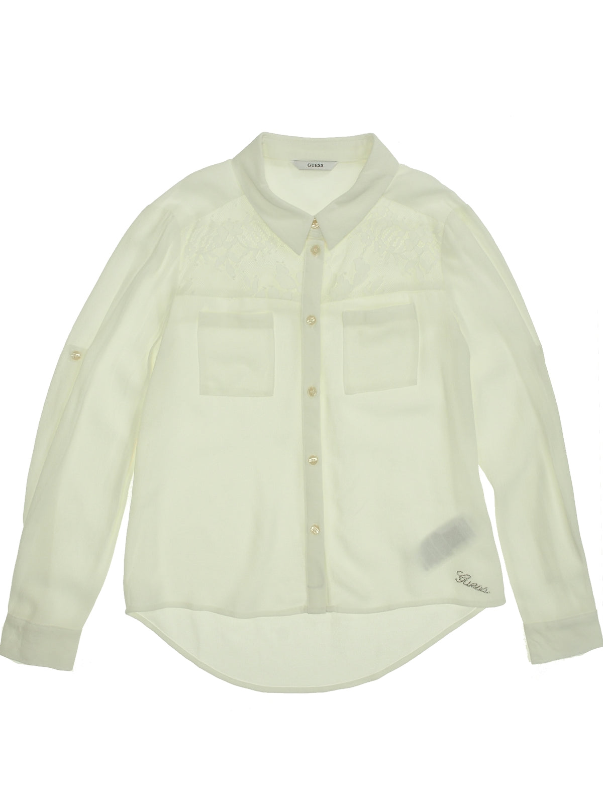 Blusa Branco para Menina - GUESS