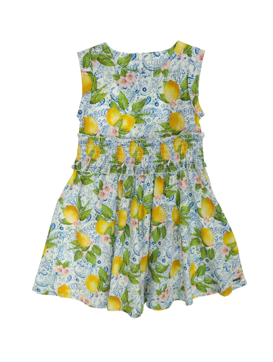 Vestido Amarelo para Menina - GUESS
