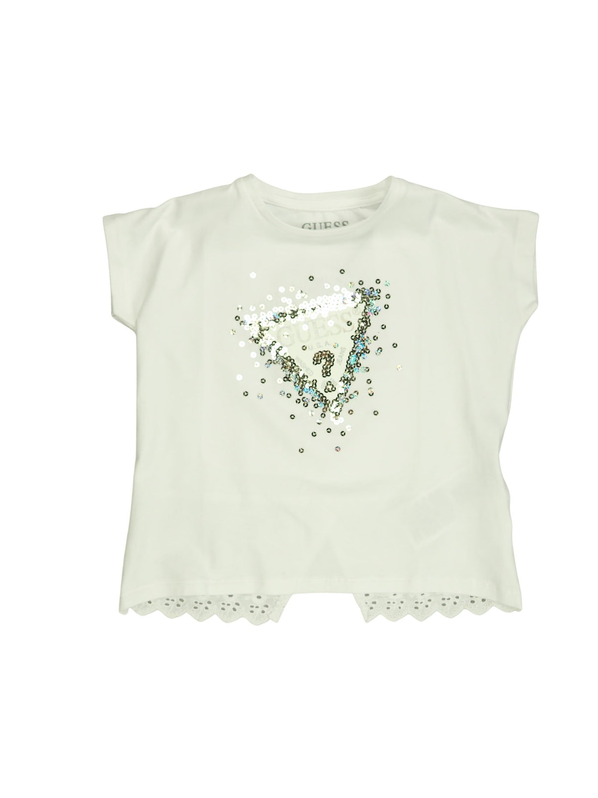 T-Shirt Branco para Menina - GUESS