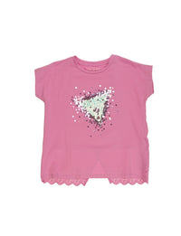 T-Shirt Rosa para Menina - GUESS