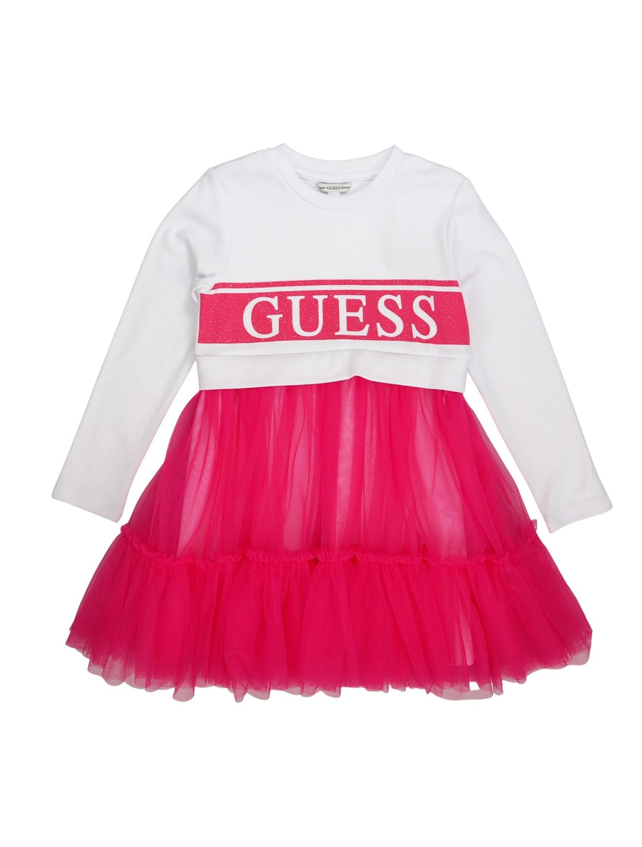 Vestido Branco para Menina - GUESS