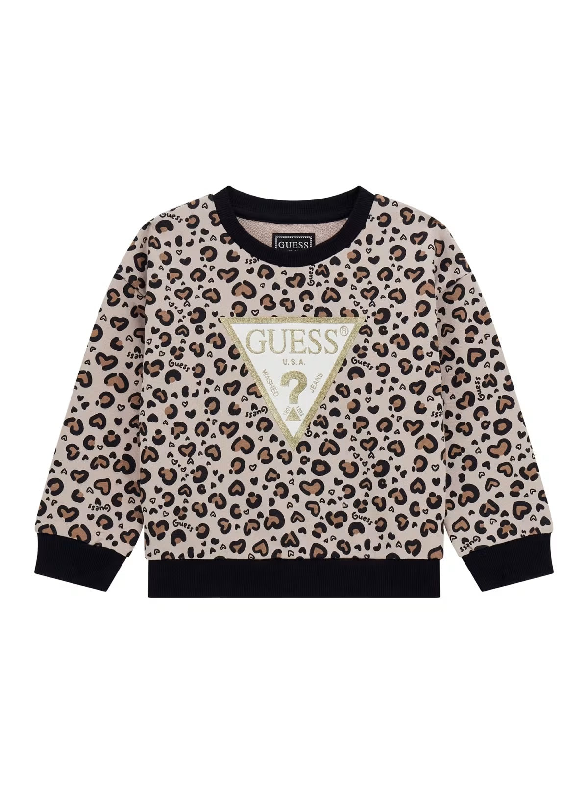 Sweat-shirt Castanho para Menina - GUESS