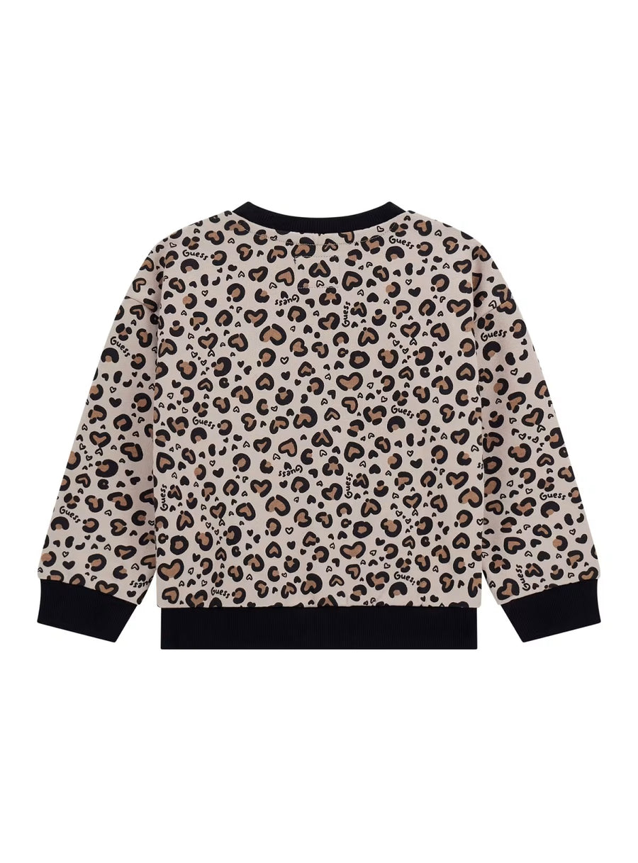 Sweat-shirt Castanho para Menina - GUESS