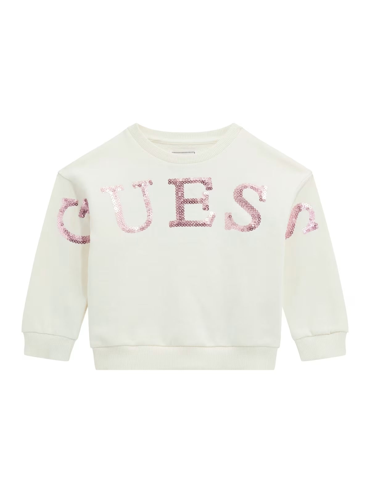 Sweat-shirt Creme / Pérola para Menina - GUESS