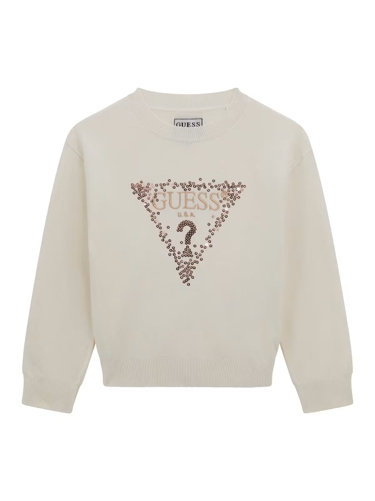 Camisola Creme / Pérola para Menina - GUESS