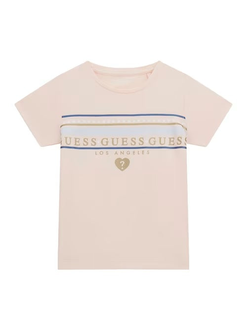 T-shirt Rosa para Menina - GUESS
