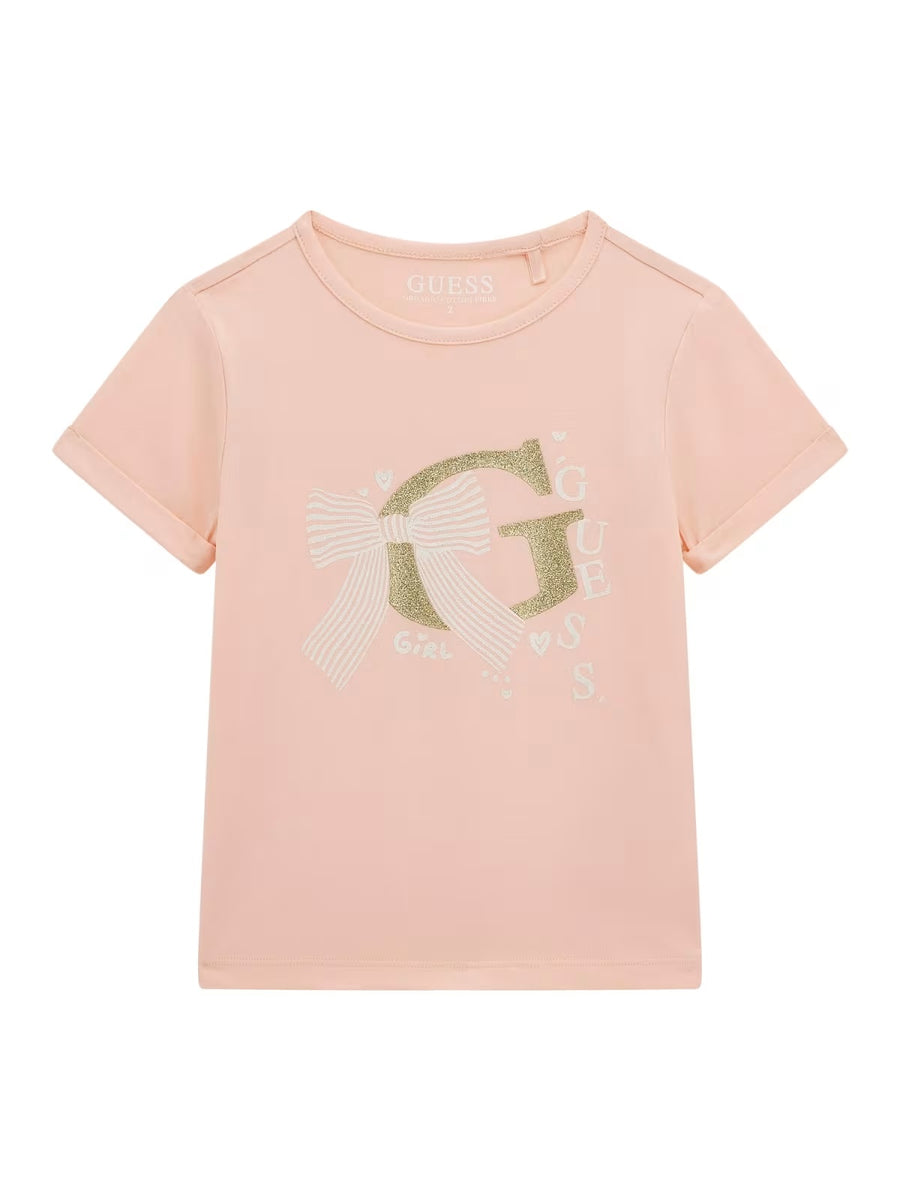 T-shirt Rosa para Menina - GUESS