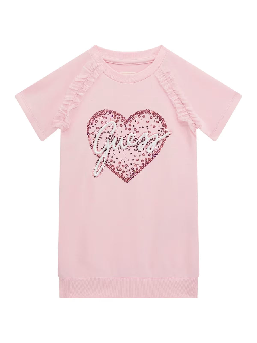 Vestido Rosa para Menina - GUESS