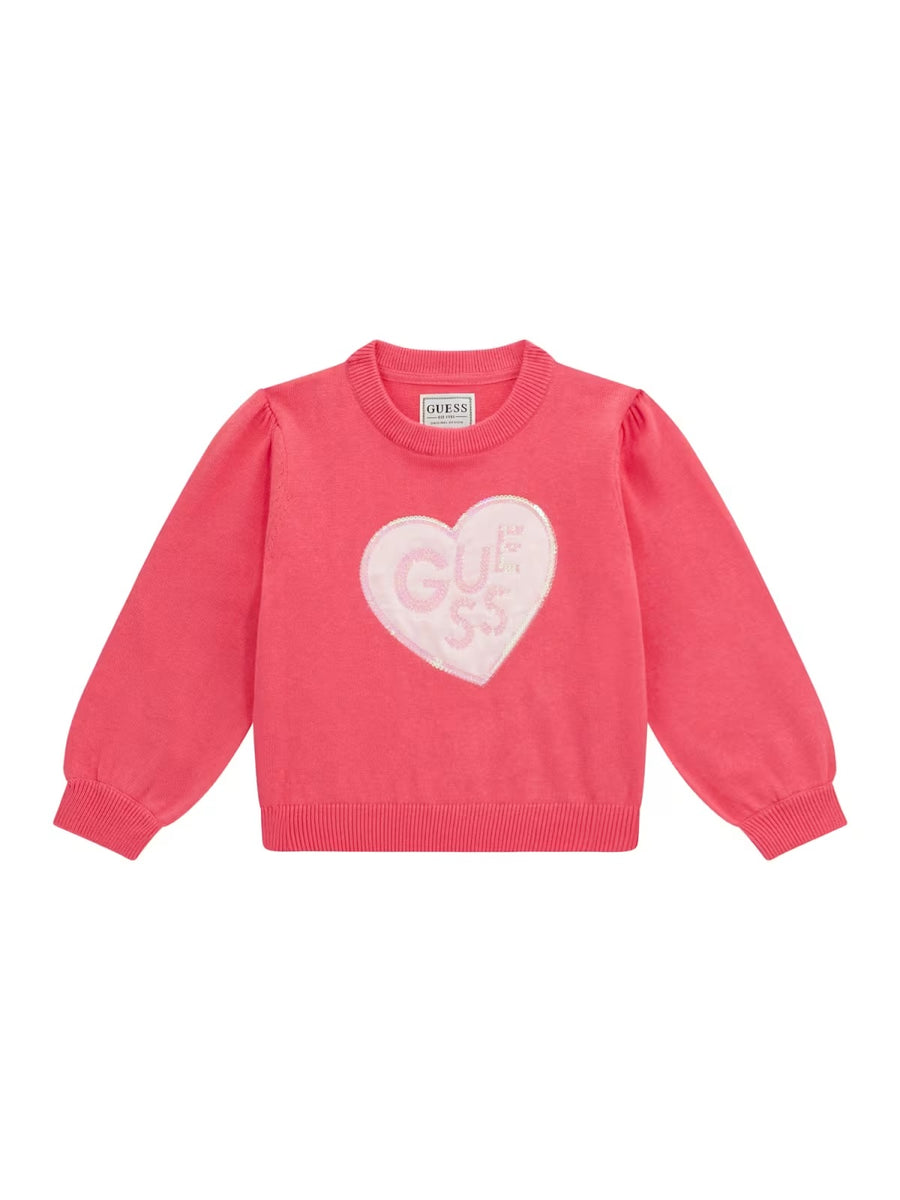 Camisola Fúcsia para Menina - GUESS