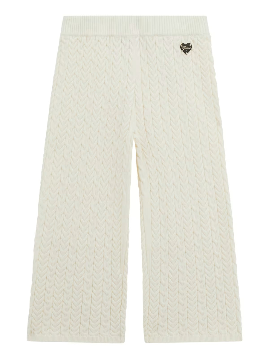 Calças Creme / Pérola para Menina - GUESS
