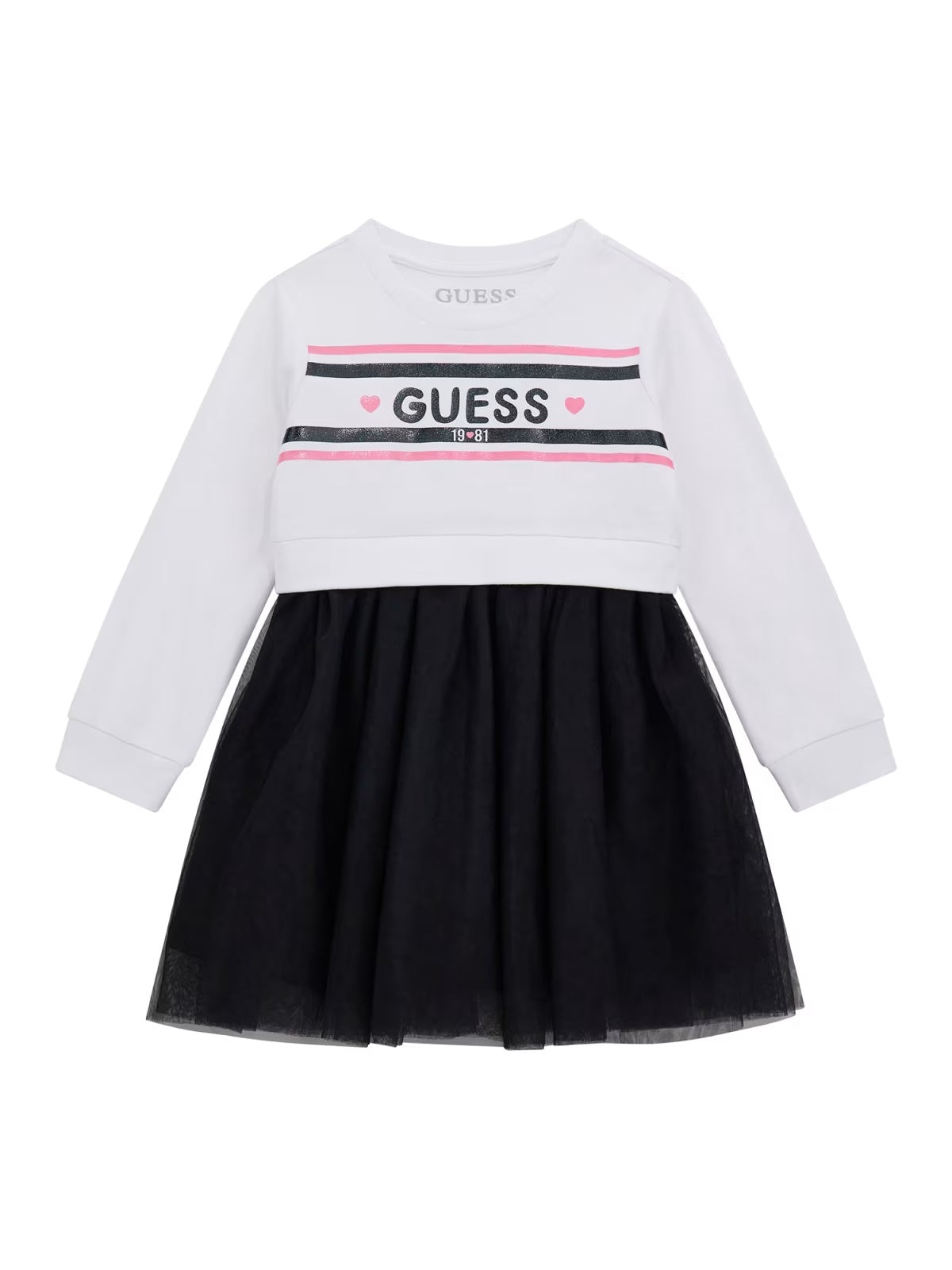 Vestido Branco para Menina - GUESS