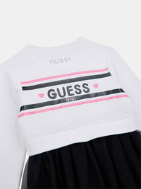 Vestido Branco para Menina - GUESS