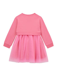 Vestido Rosa para Menina - GUESS