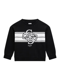 Sweat-shirt Preto para Menina - GUESS
