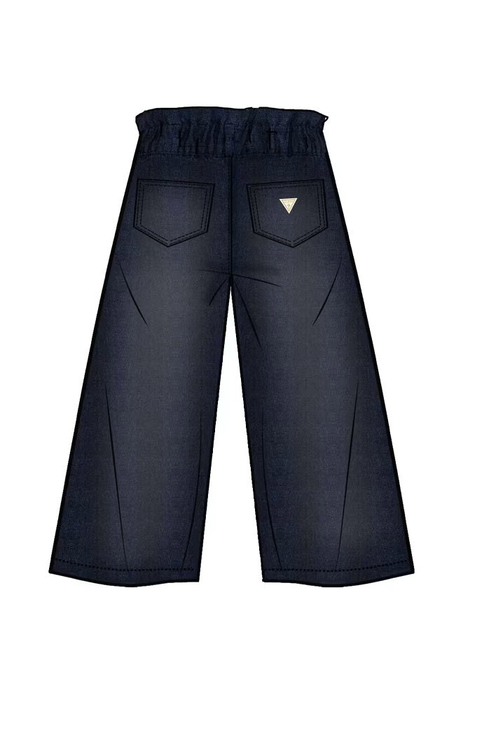 Calças Ganga Cinza Escuro para Menina - GUESS