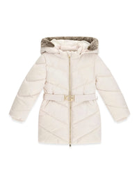 Blusão Creme / Pérola para Menina - GUESS