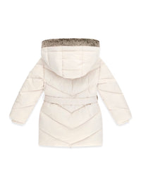 Blusão Creme / Pérola para Menina - GUESS