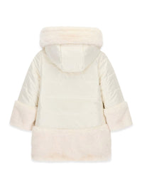 Blusão Creme / Pérola para Menina - GUESS