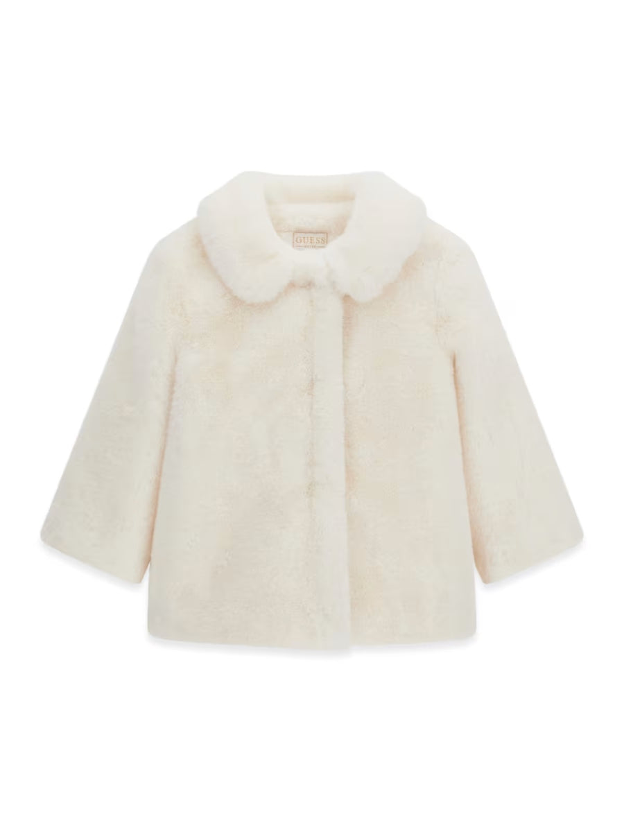 Blusão Creme / Pérola para Bebé Menina - GUESS