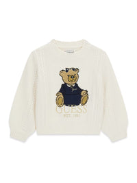 Camisola Creme / Pérola para Bebé Menina - GUESS