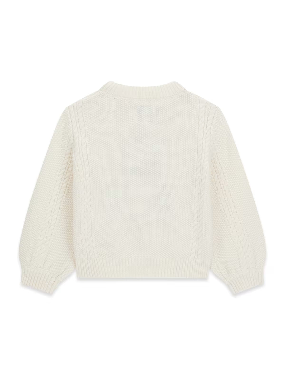 Camisola Creme / Pérola para Bebé Menina - GUESS