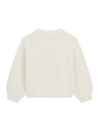 Camisola Creme / Pérola para Bebé Menina - GUESS