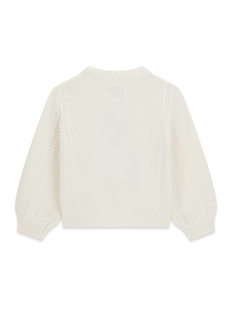 Camisola Creme / Pérola para Bebé Menina - GUESS