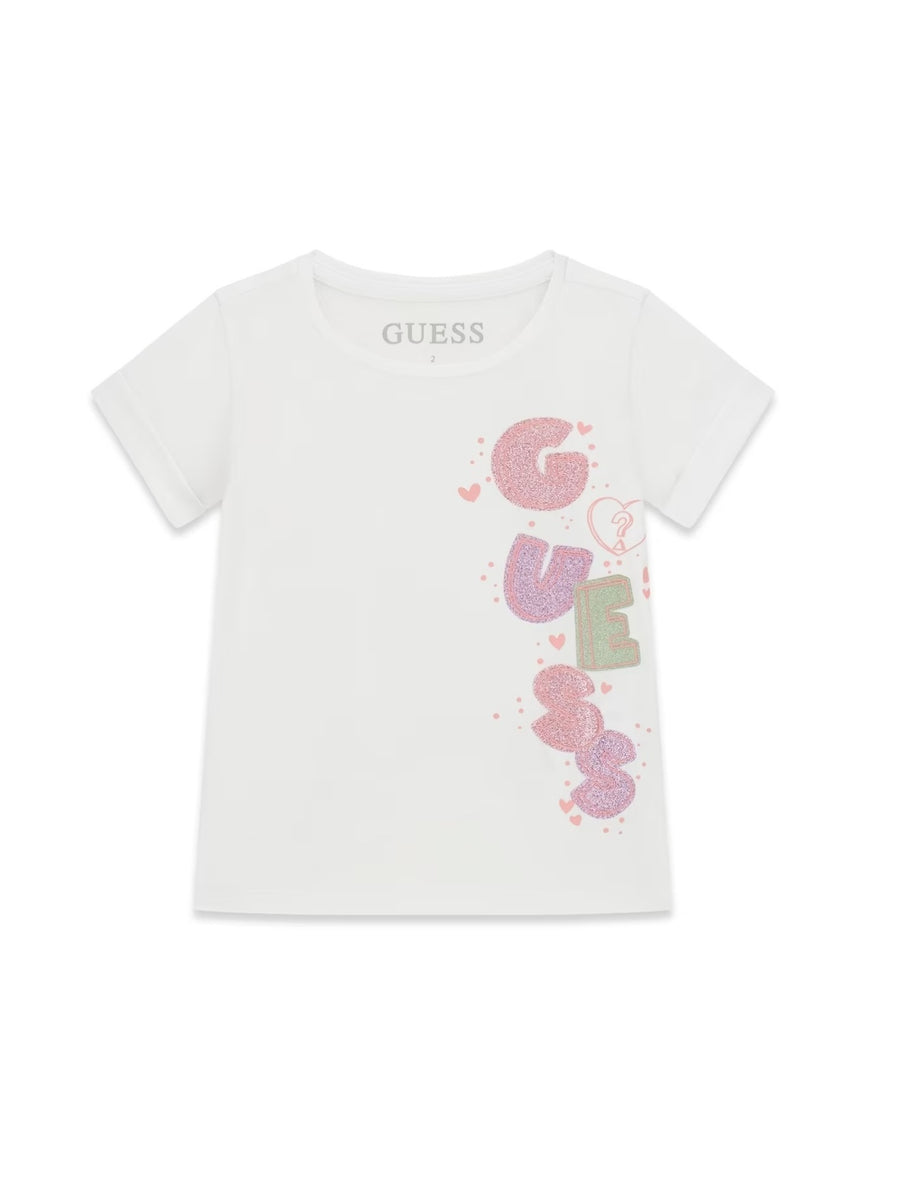 T-shirt Branco para Menina - GUESS