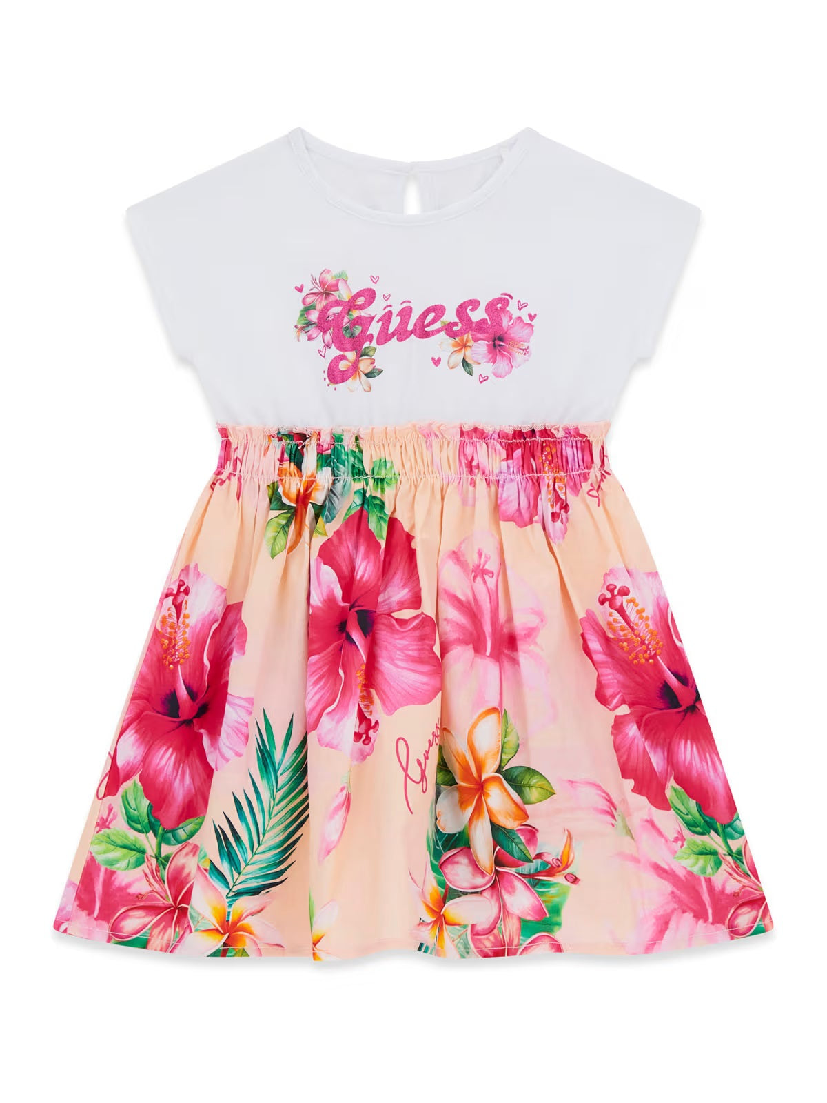 Vestido Rosa para Menina - GUESS