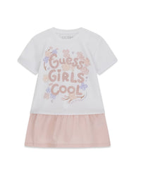 Vestido Branco para Menina - GUESS