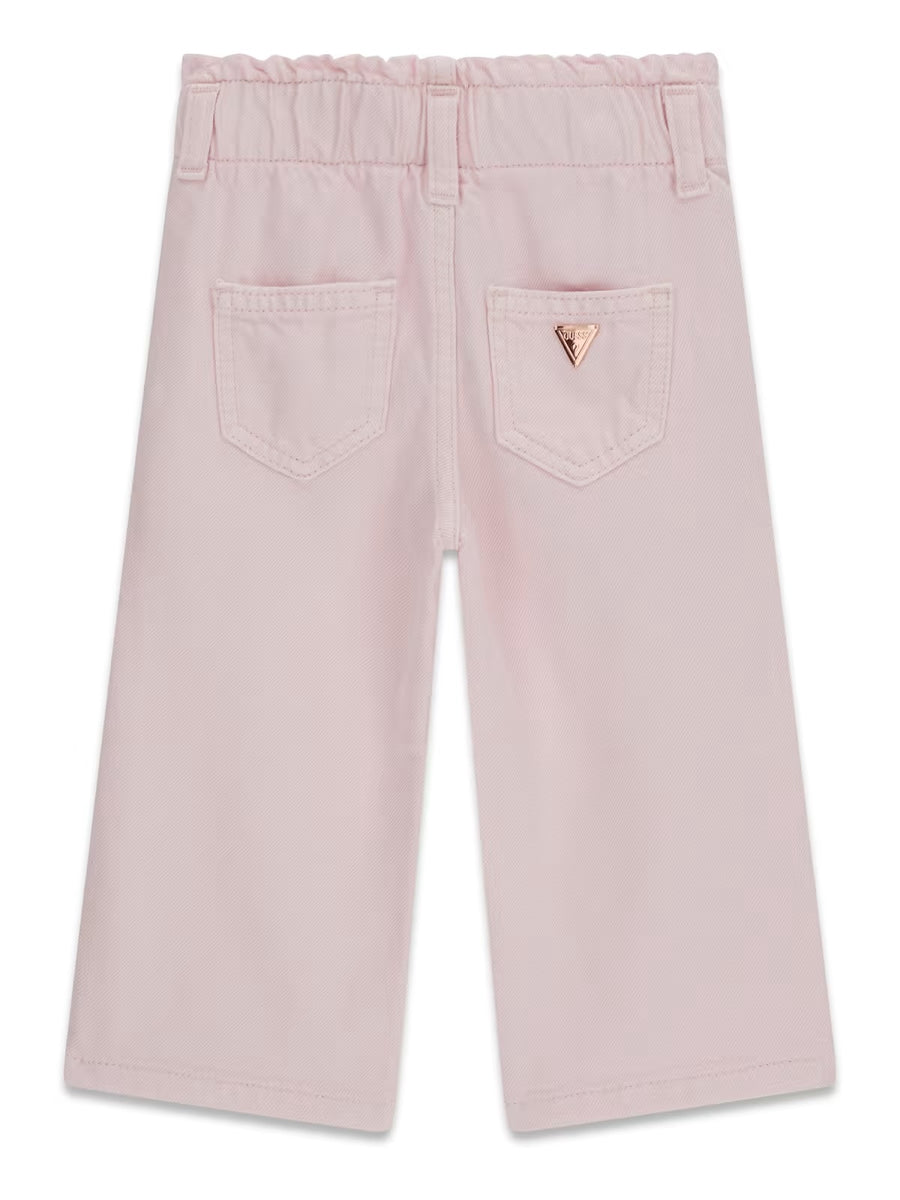 Calças Rosa Bébé para Menina - GUESS