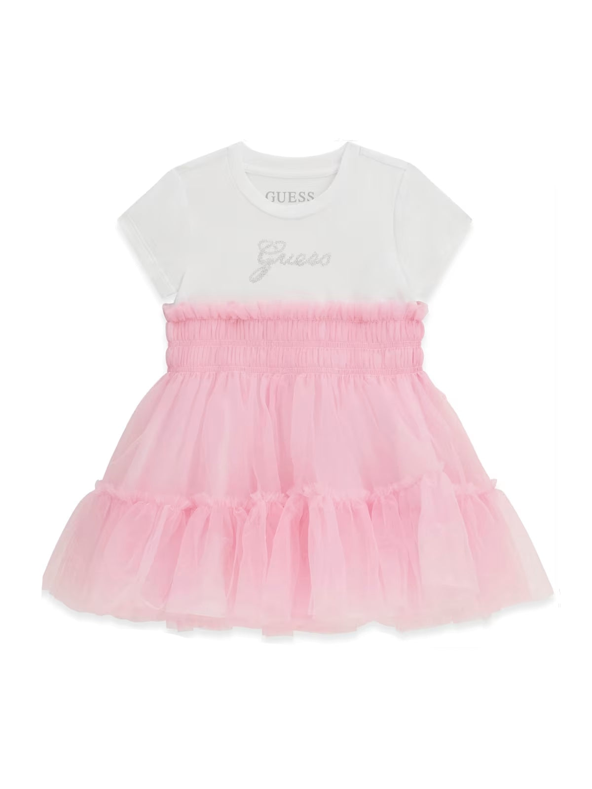 Vestido Rosa para Menina - GUESS