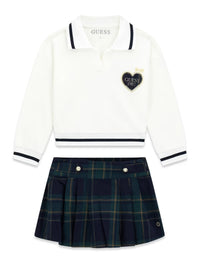 Conjunto Creme / Pérola para Menina - GUESS
