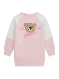 Vestido Rosa Bébé para Menina - GUESS
