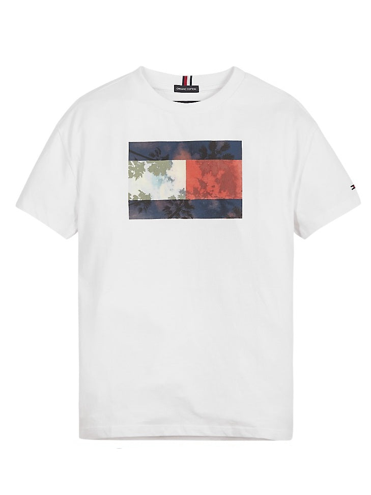 T-Shirt Branco para Menino - TOMMY HILFIGER