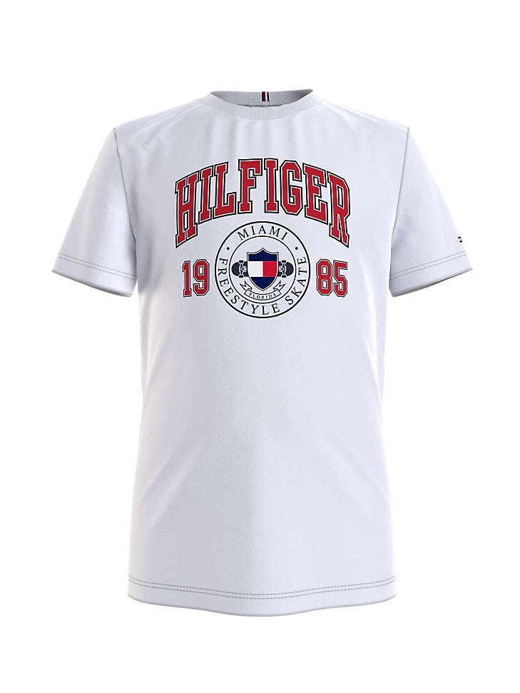 T-Shirt Branco para Menino - TOMMY HILFIGER