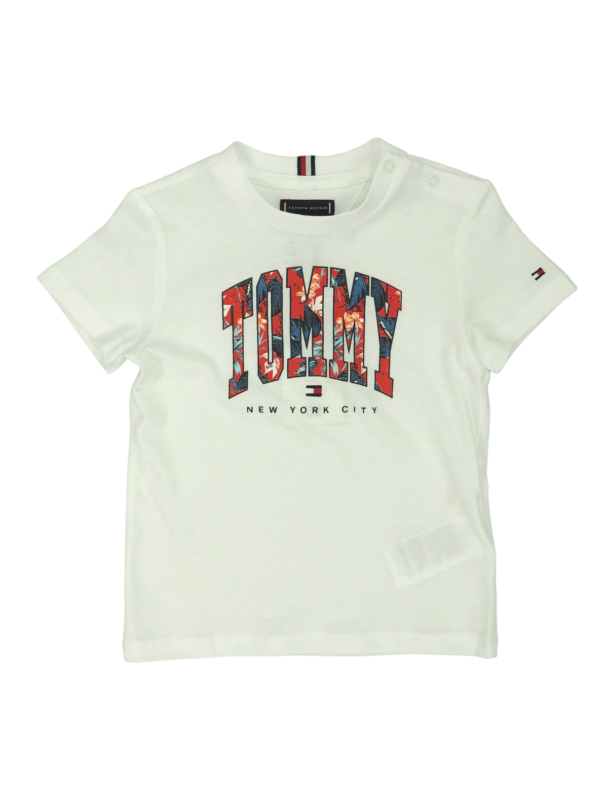 T-Shirt Branco para Bebé Menino - TOMMY HILFIGER