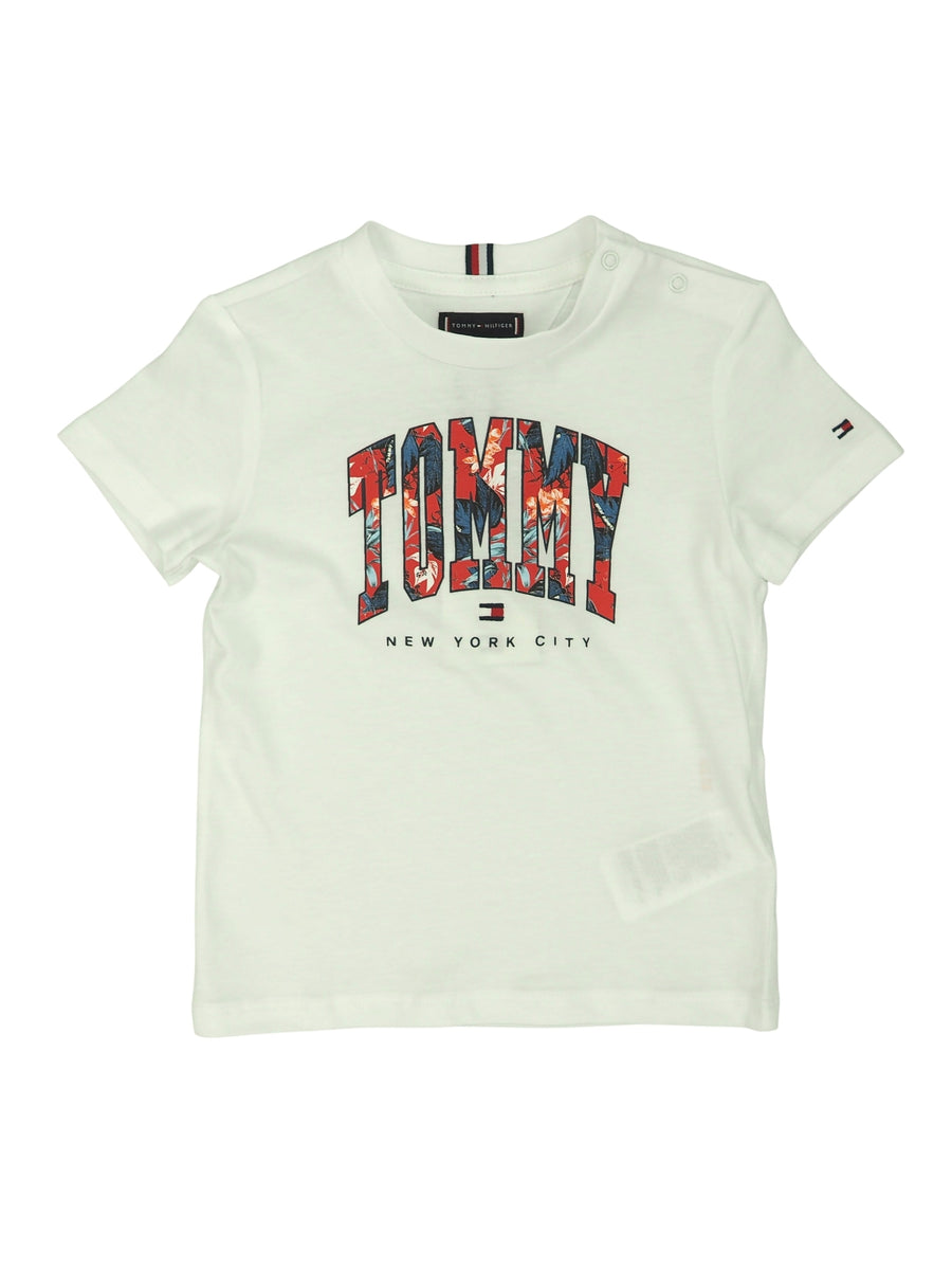 T-Shirt Branco para Bebé Menino - TOMMY HILFIGER
