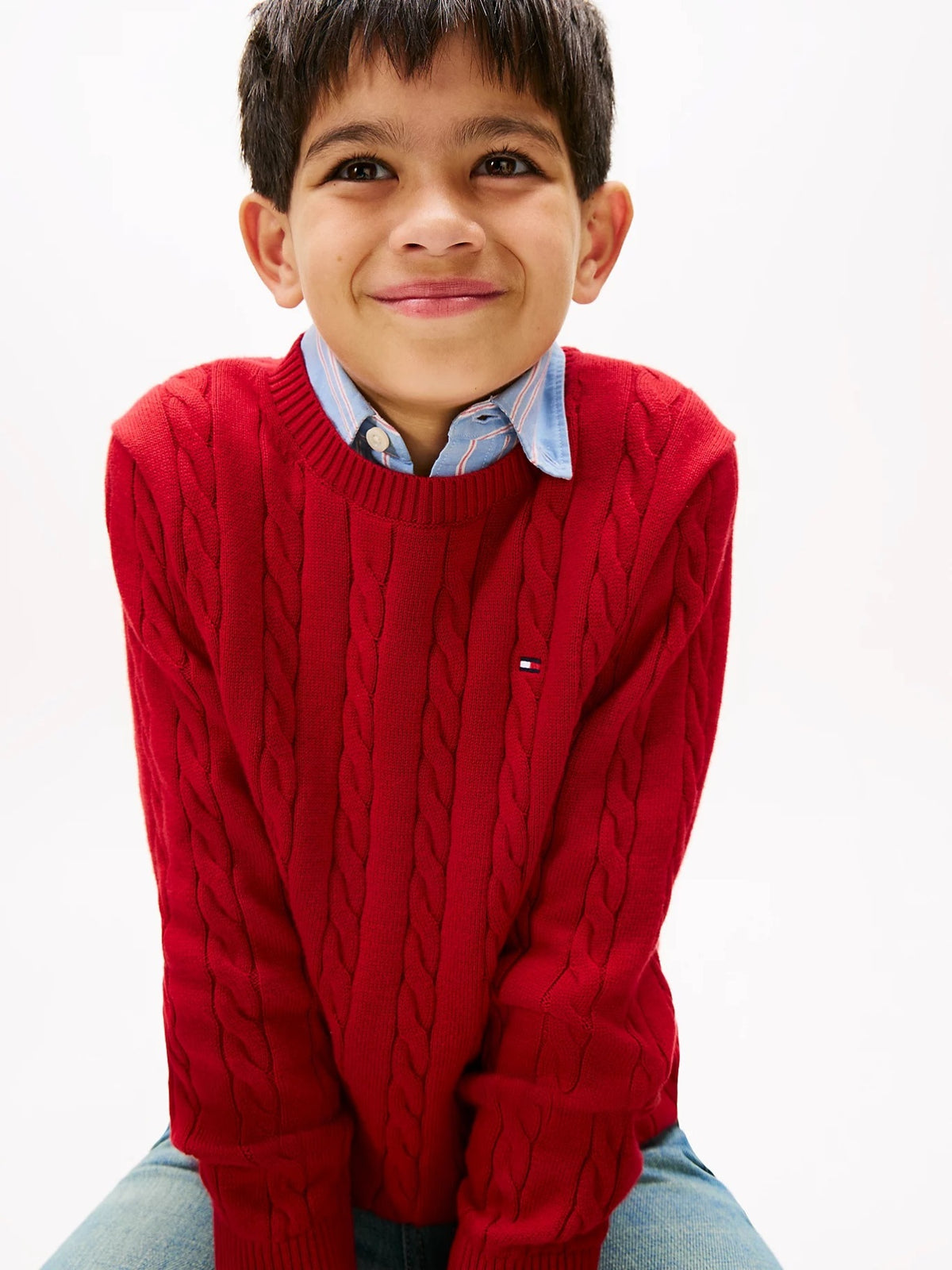 Camisola Vermelho Escuro para Menino - TOMMY HILFIGER
