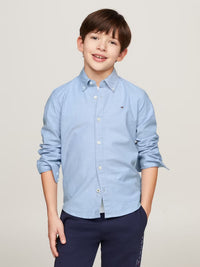 Camisa Celeste para Menino - TOMMY HILFIGER