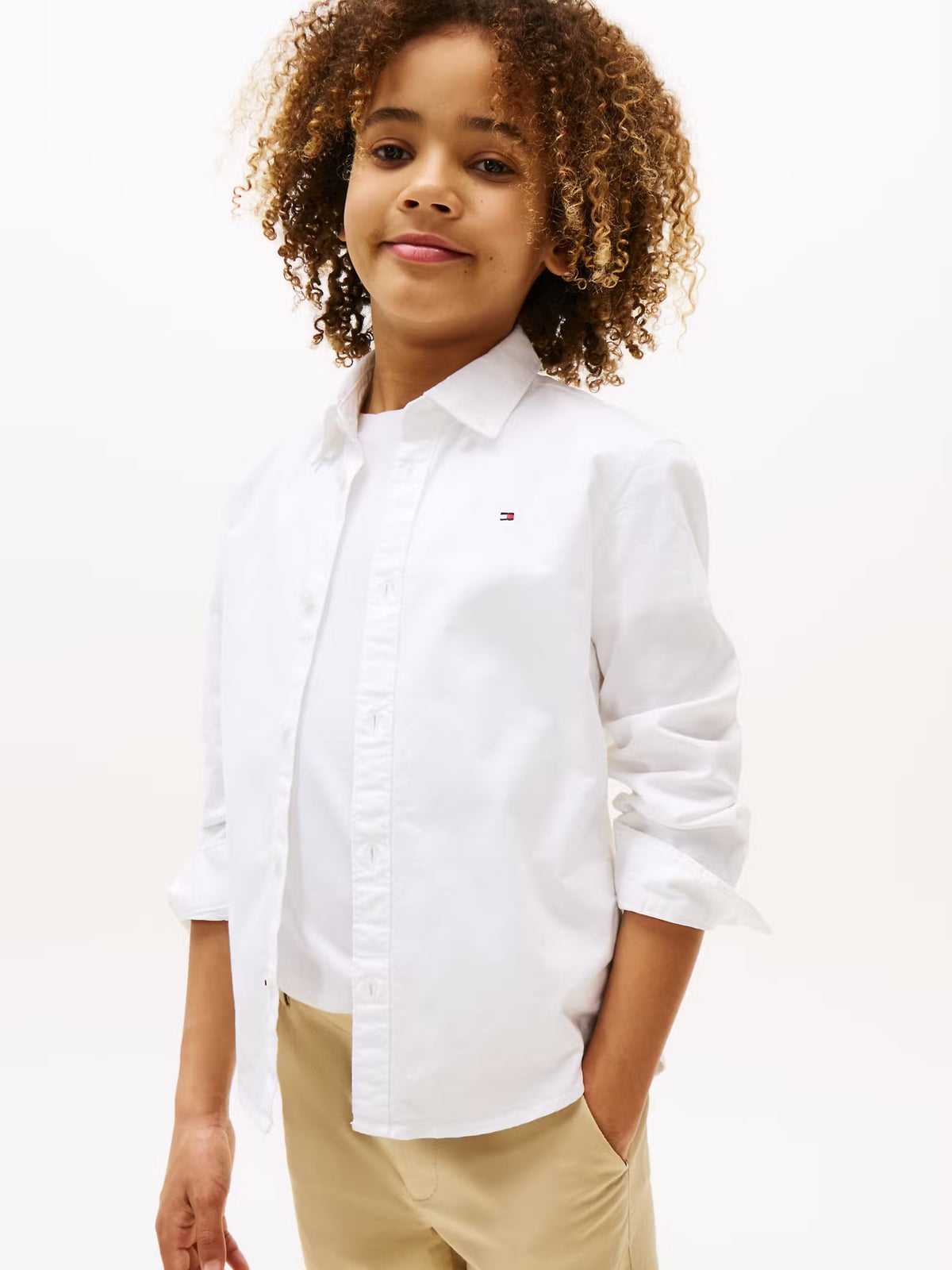 Camisa Branco para Menino - TOMMY HILFIGER