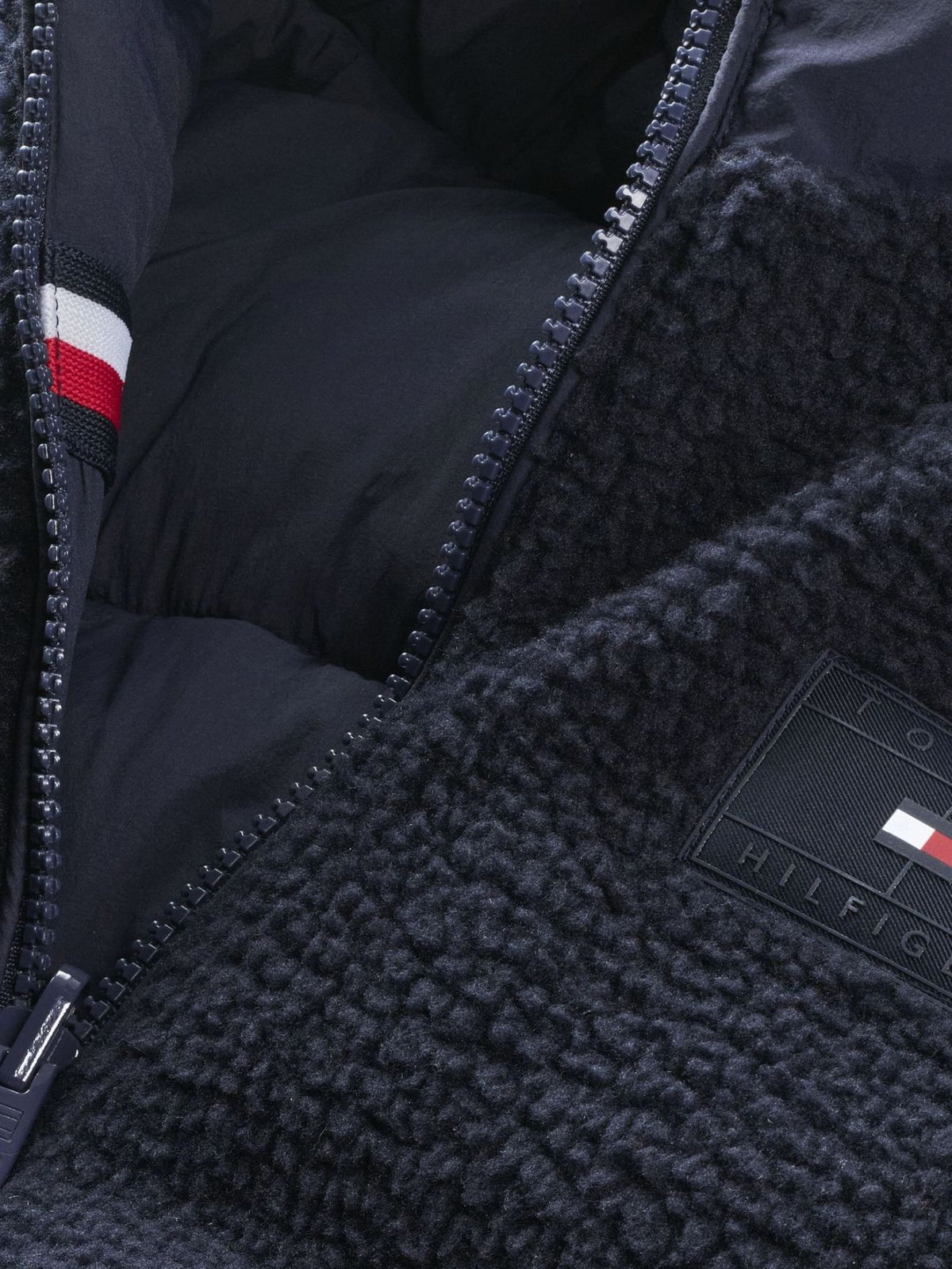 Blusão dupla face Marinho para Menino - TOMMY HILFIGER