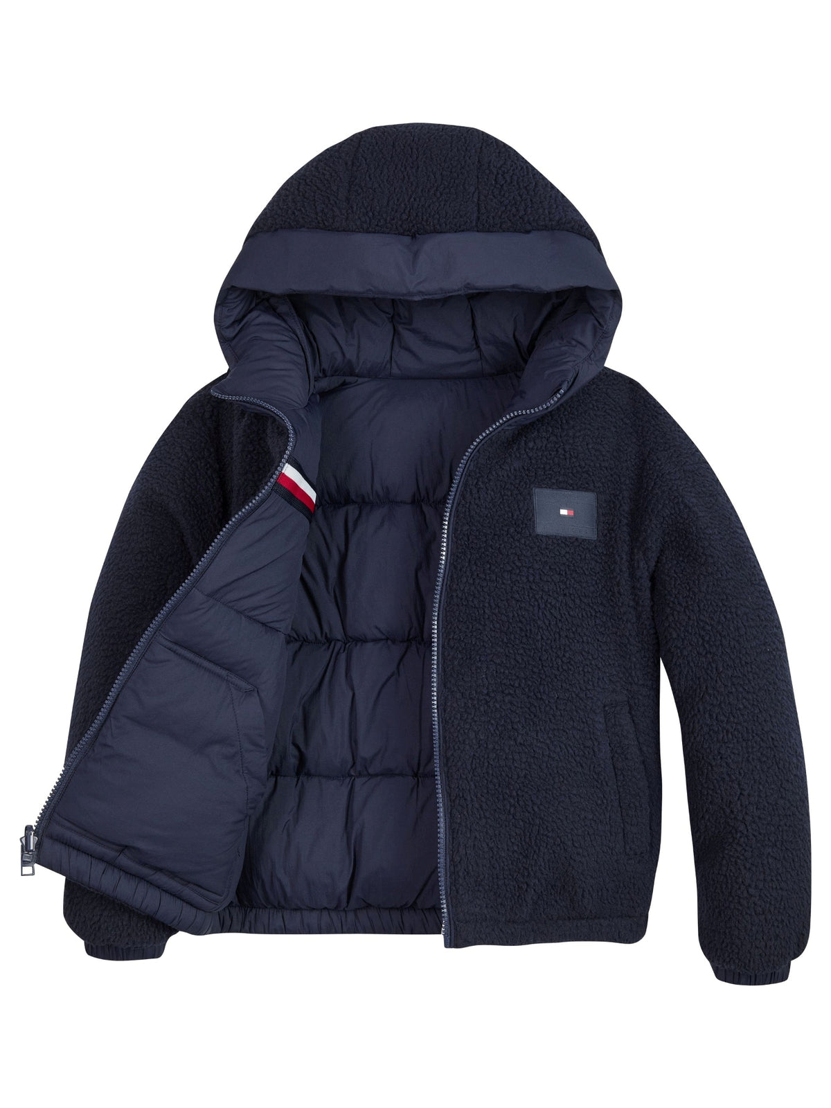 Blusão dupla face Marinho para Menino - TOMMY HILFIGER
