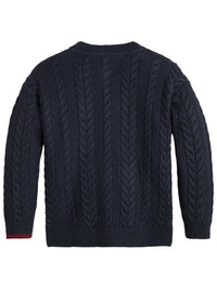 Casaco malha Marinho para Menino - TOMMY HILFIGER