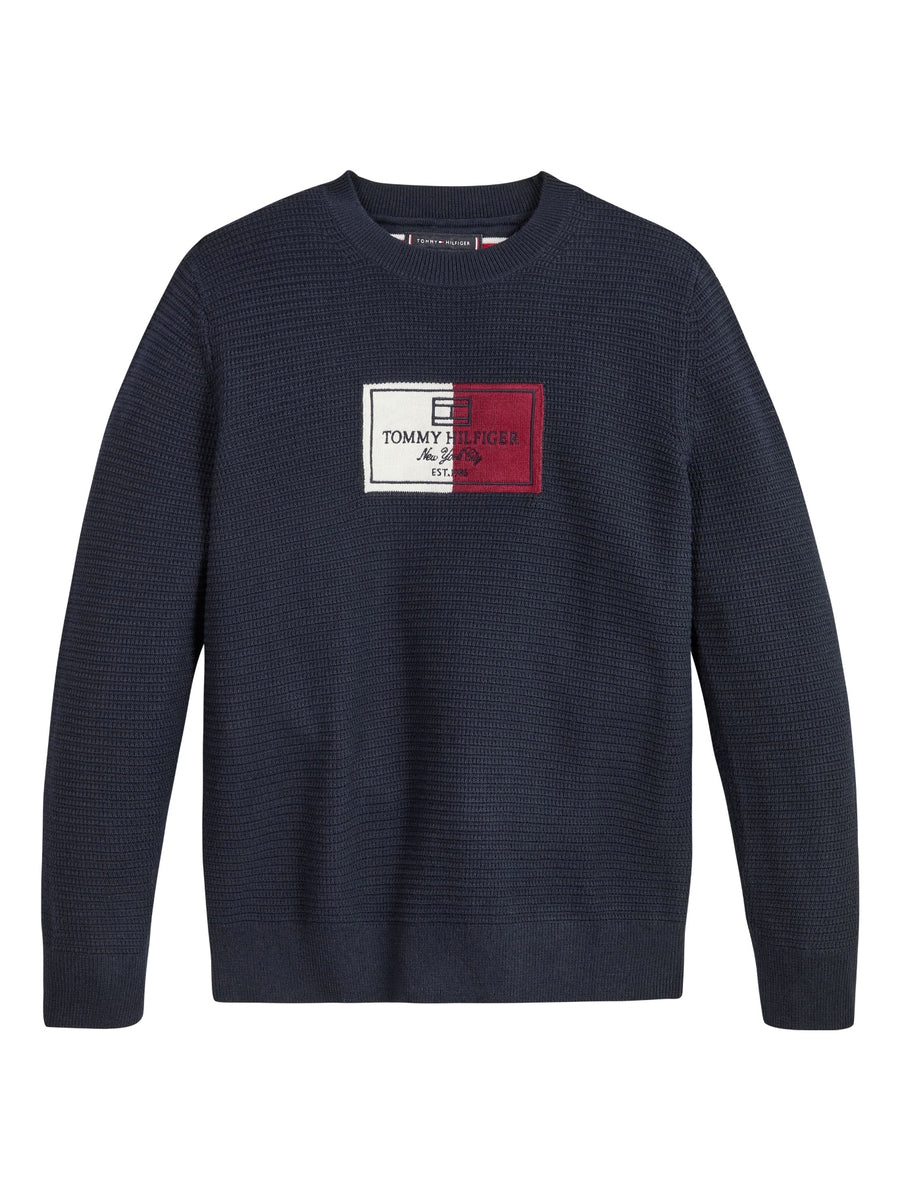 Camisola malha Marinho para Menino - TOMMY HILFIGER