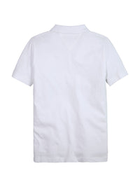 Polo m/ curta Branco para Menino - TOMMY HILFIGER