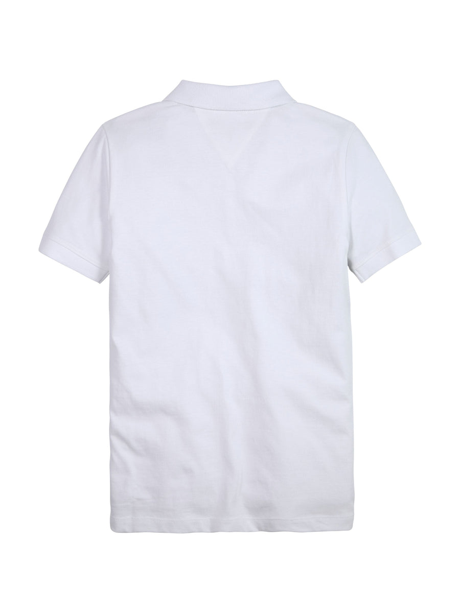 Polo m/ curta Branco para Menino - TOMMY HILFIGER