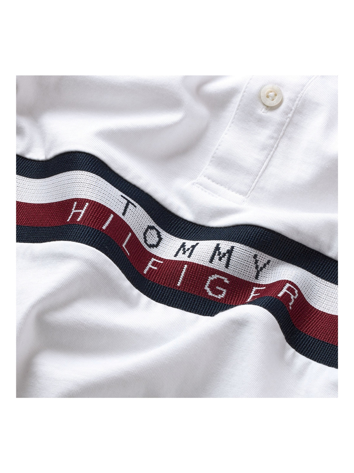 Polo m/ curta Branco para Menino - TOMMY HILFIGER