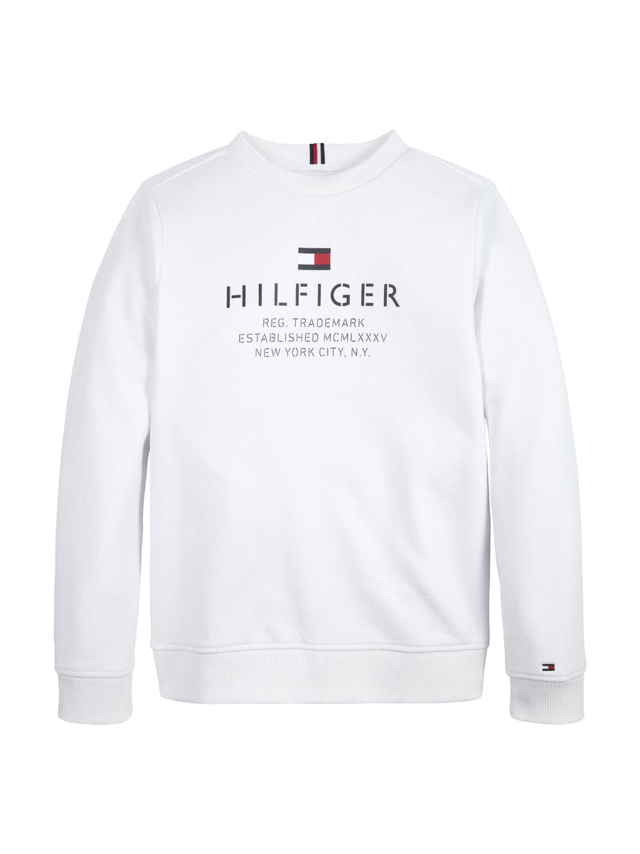 Sweat-shirt Branco para Menino - TOMMY HILFIGER